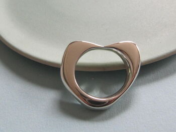 Infinity Heart Spinner Ring And Pendant, 2 of 5
