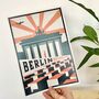 Berlin Travel Print, thumbnail 3 of 3