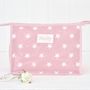 Personalised Oilcloth Wipe Clean Wash Bag, thumbnail 2 of 4