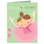 Mini Ballerina Birthday Card, thumbnail 2 of 4