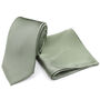 Mens Luxury Olive Green Tie Gift Box Set, thumbnail 3 of 4