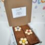 Six Easter Flowers Brownie Letterbox Gift, thumbnail 11 of 12