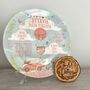 Personalised Adventure Day Out Keepsake Birth Plate, thumbnail 1 of 5