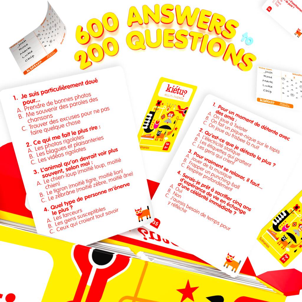 Sussed All Sorts French Card Game By Games to Get