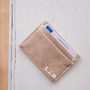 Personalised Gold Glitter Card Holder, thumbnail 3 of 3