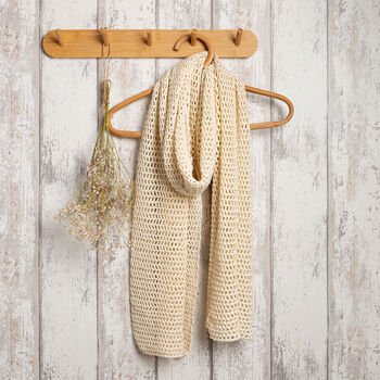 Fishnet Scarf Easy Crochet Kit, 2 of 9