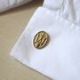 Maserati Trident Silver Cufflinks 316 L Stainless Steel Luxury Car Lover Gift, thumbnail 3 of 4