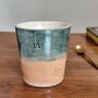 Letter N Handmade Alphabet Mug Tumbler, thumbnail 1 of 6