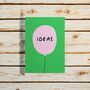 Green 'Ideas' Balloon Notebook, thumbnail 1 of 3