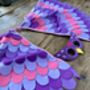 Purple Butterfly Carnival Wings And Mask, thumbnail 1 of 2