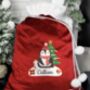 Personalised Christmas Penguin Sack, thumbnail 3 of 3