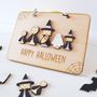 Personalised Halloween Family Sign, thumbnail 2 of 6