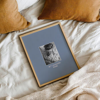 Personalised New Mum Photo Print With Date, 8 of 12