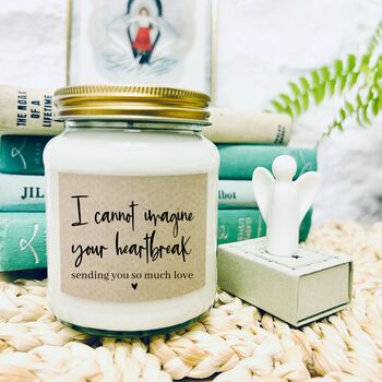 I Cannot Imagine Your Heartbreak Sympathy Gift Set, 2 of 11