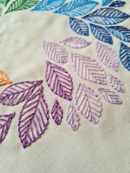 As The Leaves Turn, Hand Embroidery Kit, 5 of 6