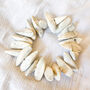 Modern Resin Monochrome Spike Statement Bracelet, thumbnail 2 of 2