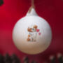 Shih Tzu Ceramic Round Bauble, thumbnail 1 of 5