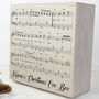 Personalised Musical Design Christmas Eve Box, thumbnail 2 of 4