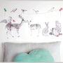 Forest Folk Eco Wall Decal Stickers, thumbnail 1 of 3