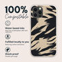 Abstract Monochrome Biodegradable Phone Case, thumbnail 2 of 7