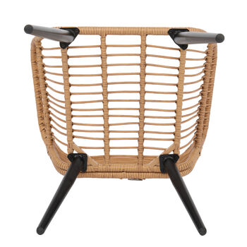 Outdoor Wicker Rattan Chair Patio Furniture Set, 8 of 12