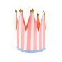 Striped Party Crowns Pack Of Eight, thumbnail 10 of 10