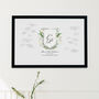 Wedding Guest Book With Personalised Crest, thumbnail 4 of 12