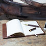 Personalised Leather Bound Moleskine Cahier Journal, thumbnail 8 of 9