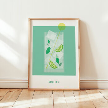 Mojito Print, Cocktail Print, 3 of 10