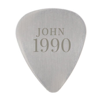 Personalised Guitar Pick Gift, 2 of 5