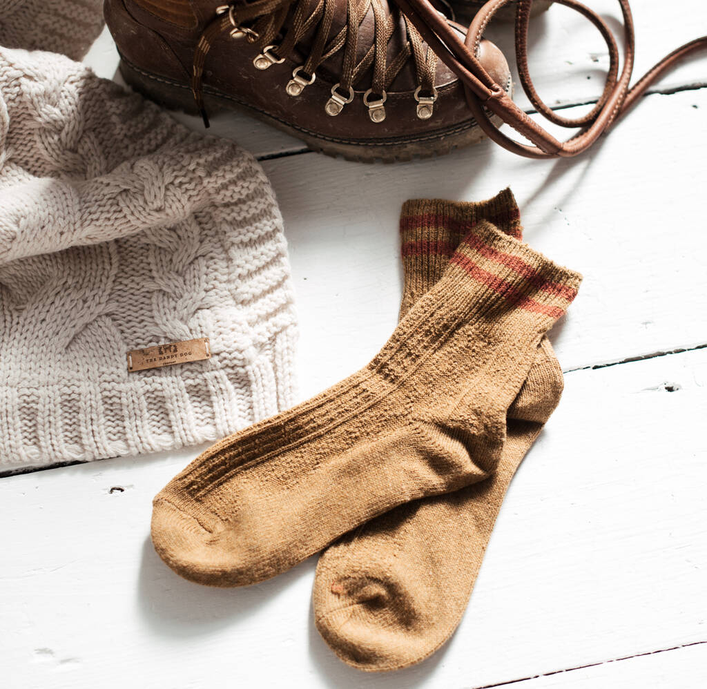 Warm Walking Boot Socks By The Dandy Dog Company