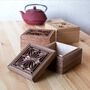 Small Wooden Kumiko Box, thumbnail 1 of 8
