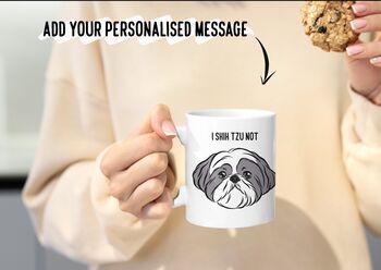 Personalised Shih Tzu Mug, 2 of 5