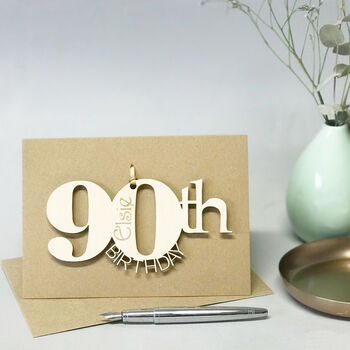 Personalised 90th Birthday Card, 5 of 12