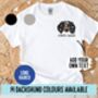 Long Haired Dachshund T Shirt, thumbnail 1 of 6