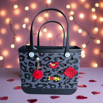 Customised Valentine’s Day Leopard Print Tote Bag Gift Bundle, 3 of 12