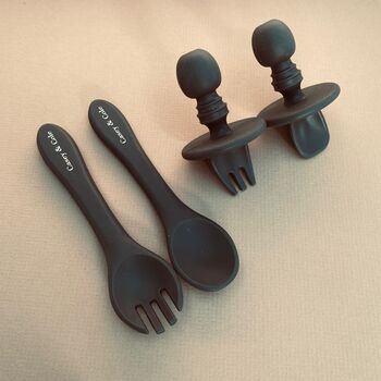 Baby Silicone Weaning Cutlery Set, 10 of 11