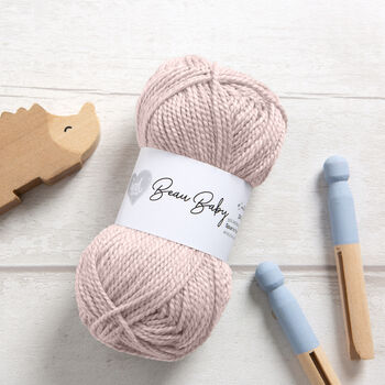 Emma Baby Jumper Knitting Kit, 10 of 10