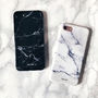 Set Of Two White And Black Marble iPhone Cases, thumbnail 1 of 6