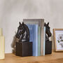 Black Horse Head Bookends, thumbnail 2 of 4