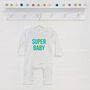 Super Mum Super Baby Mum And Baby T Shirt Set, thumbnail 4 of 6