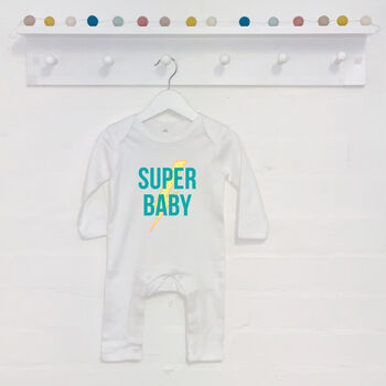 Super Mum Super Baby Mum And Baby T Shirt Set, 4 of 6