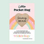 Sending Hugs, Pocket Hug Keepsake Token, thumbnail 1 of 7