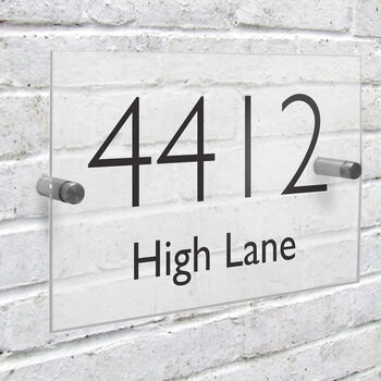 Personalised House Number Sign, 3 of 4