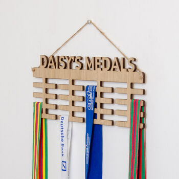 Personalised Running Gift Medal Board, 6 of 7