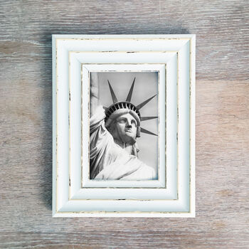 Personalised Antique White Picture Frame, 6 of 7