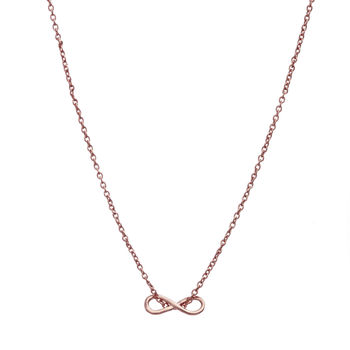 Mini Infinity Charm Necklace, 4 of 11