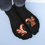 Personalised Nuts About You Squirrel Socks, thumbnail 1 of 5