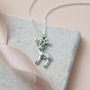 Antique Reindeer Necklace, thumbnail 3 of 6