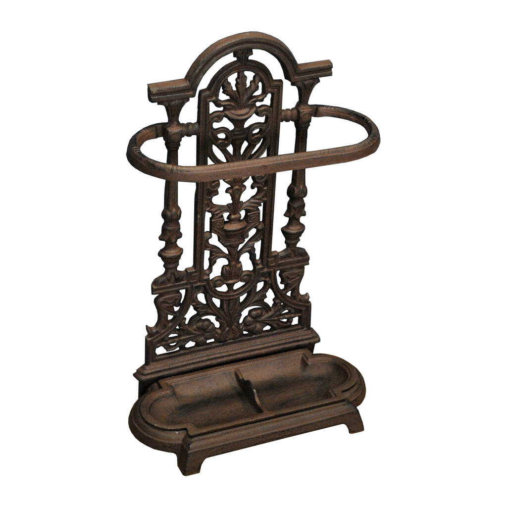 Decorative Cast Iron Umbrella Stand By Garden Selections